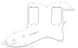 FENDER® TELECASTER® THINLINE HUMBUCKER - 3 LAYER TE-2504