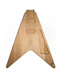 Flying V Style Electric Guitar Body  BYOVU