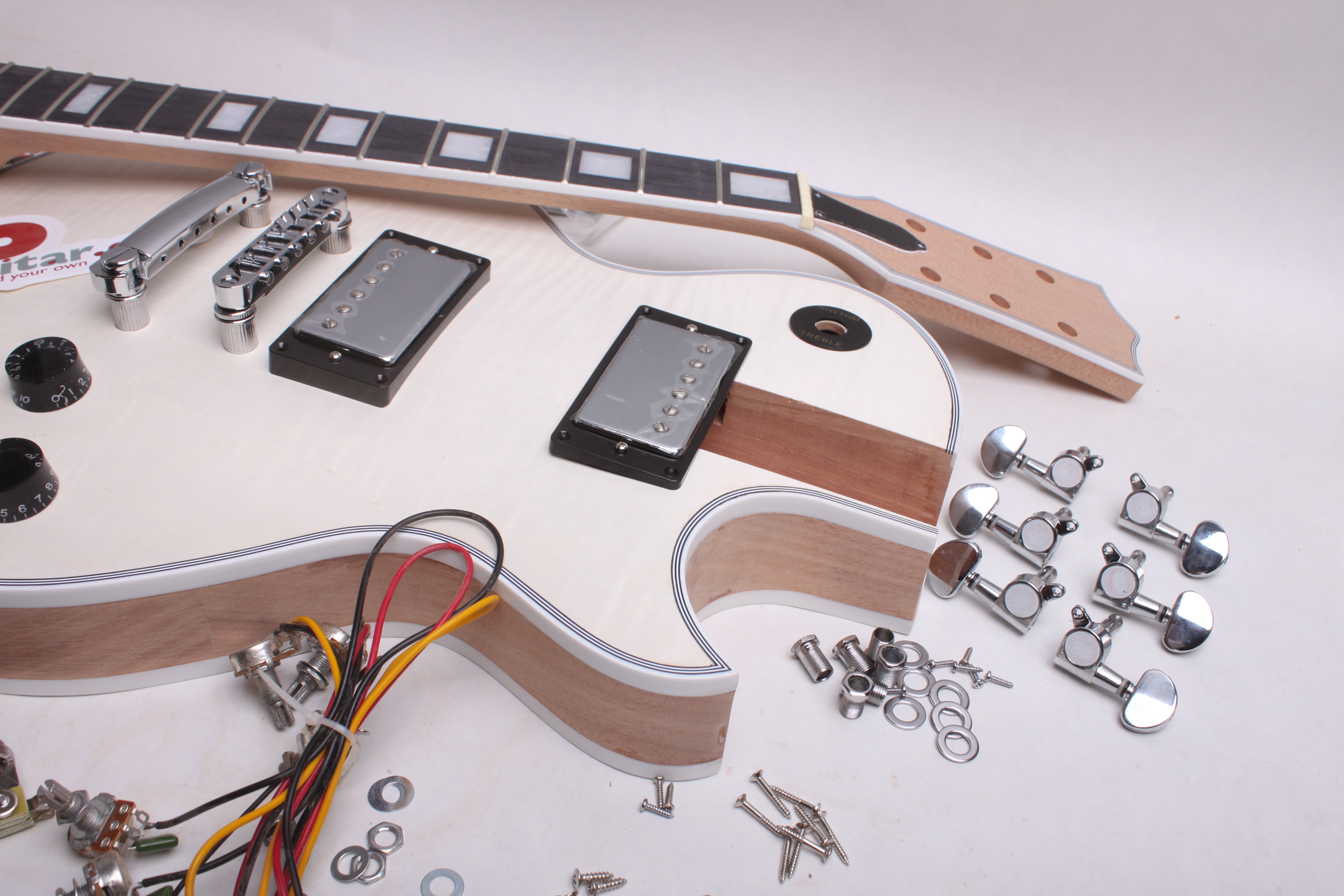 ELECTRIC GUITAR KIT LPSTYLE Guitar bodies and kits from BYOGuitar