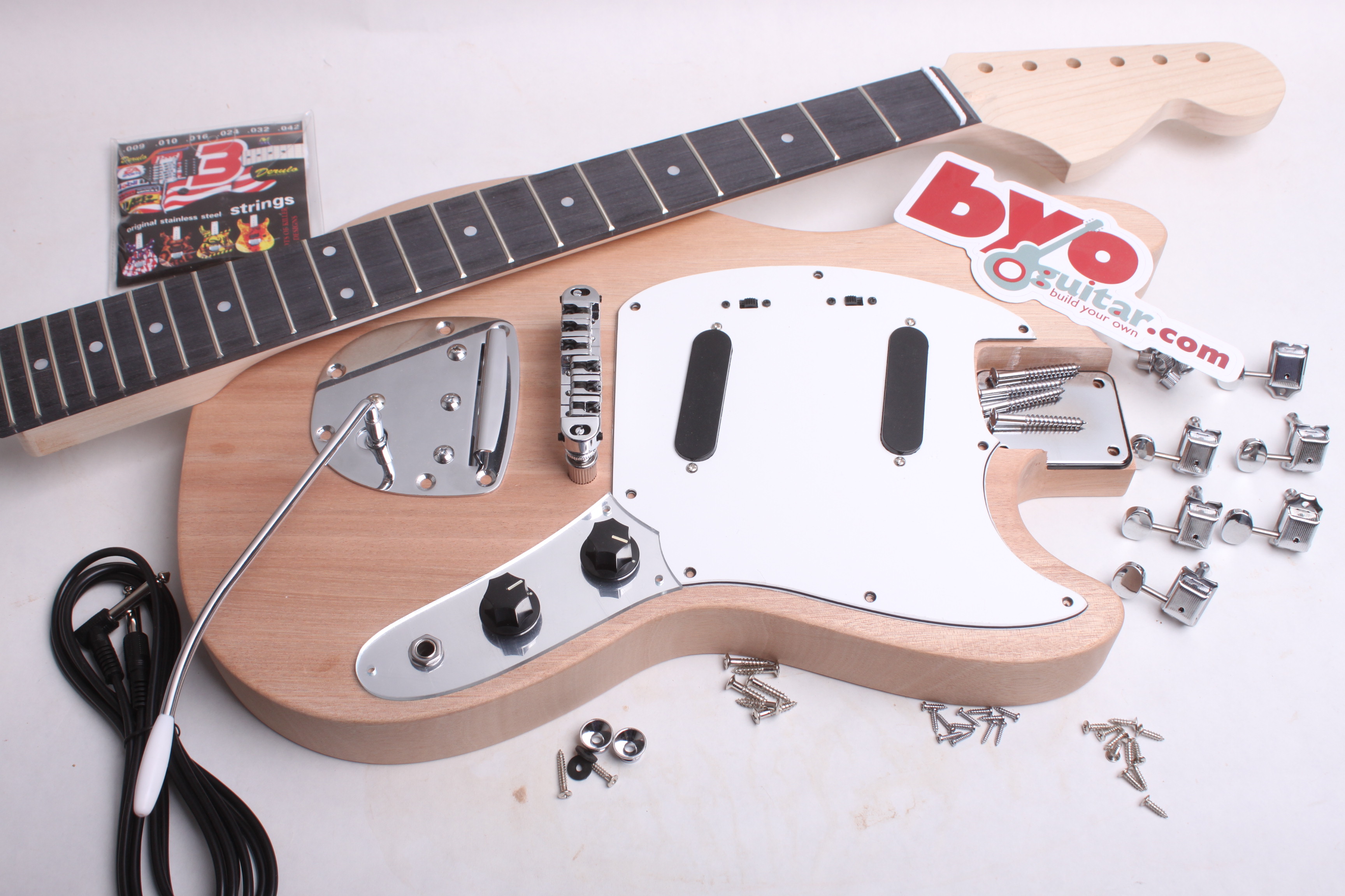 ELECTRIC GUITAR KIT StratSTYLE Guitar bodies and kits from BYOGuitar