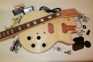 Electric Guitar Kit - LP Custom BYO-LPC