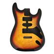 Replacement Strat® Guitar Body in Alder - Tobacco Burst BYOSTTB