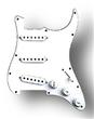 Pre-wired Pickguard for Strat BYOPG10