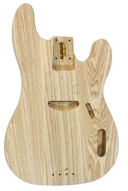 Allparts Ash Replacement Body for Telecaster® Bass® TBBAO