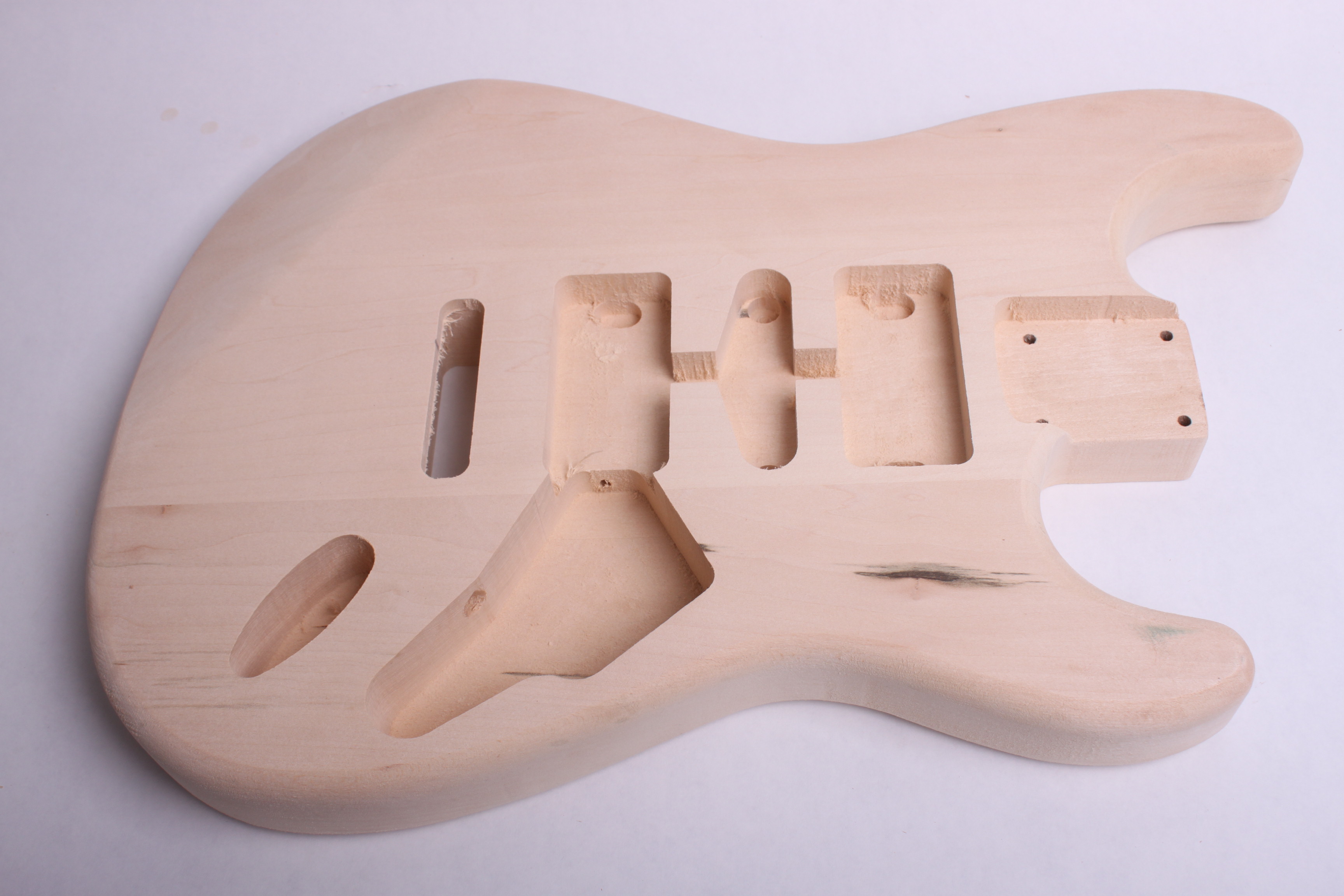 3 Piece Basswood Strat Body Guitar bodies and kits from BYOGuitar