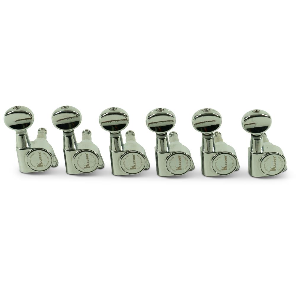 Kluson 6 In Line Contemporary Diecast Series Tuning Machines KCD-6B