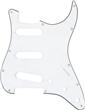 White 3-ply Strat Pick Guard  BYOPGSW