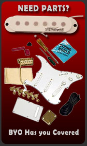 BYO Guitars, Parts and Accessories
