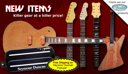 BYO Guitars, Seymour Duncan Pickups