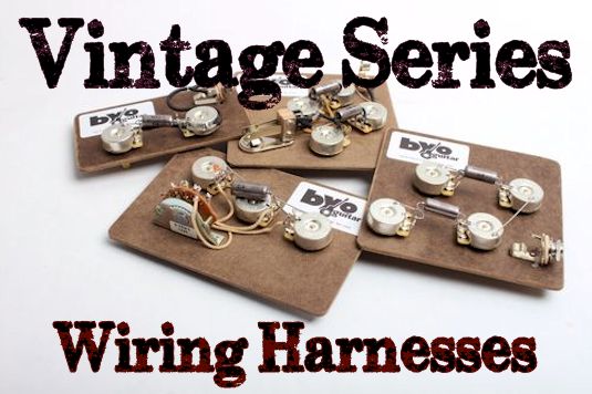 www.BYOGuitar.com - Build Your Own Guitar - Guitar bodies ... electric guitar wiring harness kits 