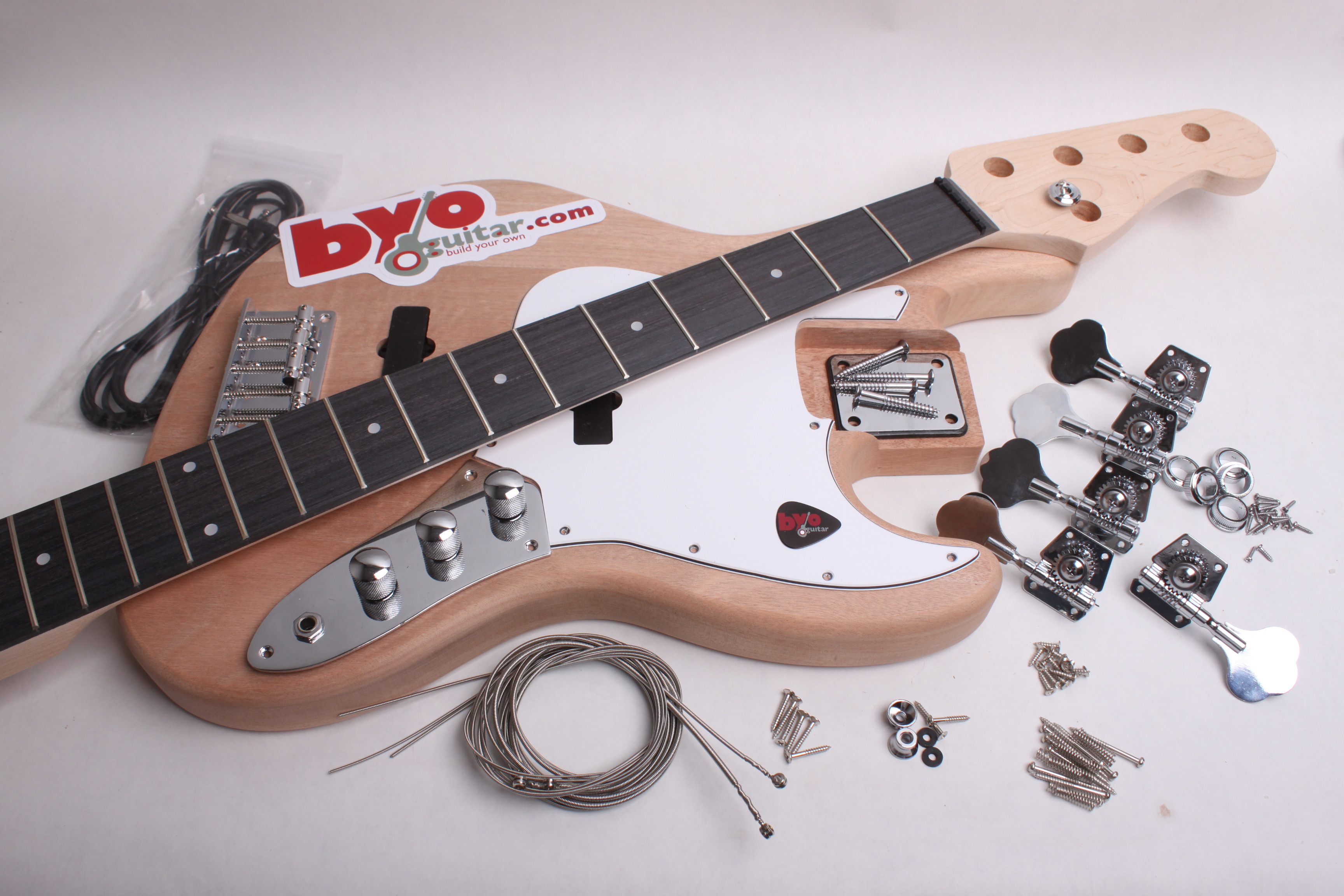 Electric Bass Kit - J-Bass Style - Guitar bodies and kits from BYOGuitar