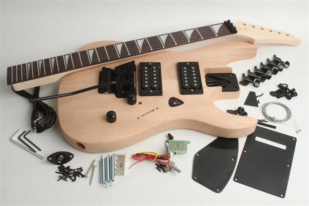 Electric Guitar Kit - JS Style BYO-JS-Blackout