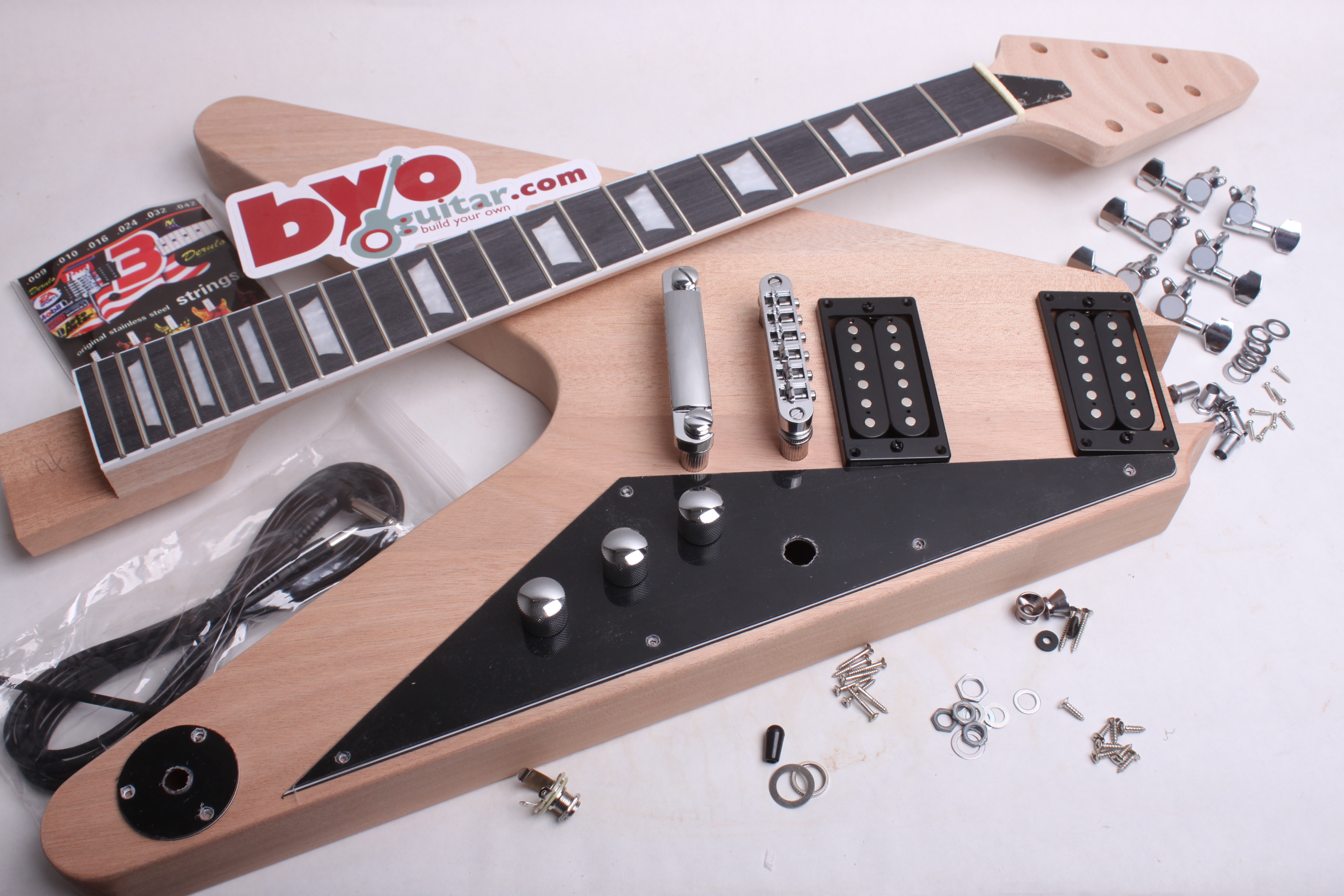 and -STYLE KIT- bodies ... GUITAR flying v ELECTRIC - Guitar ... ELECTRIC - GUITAR -STYLE and v flying Guitar KIT- bodies