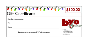 Gift Certificates