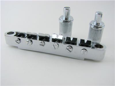 electric guitar chrome tune-o-matic bridge