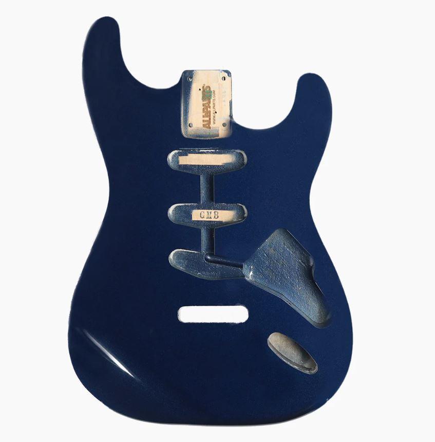 Allparts Finished Strat Body Deep Metallic Blue APSBF-GMB