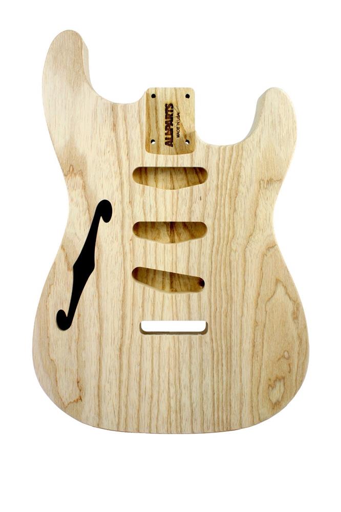 Allparts Tninline Strat Body in Ash SBAO-TL