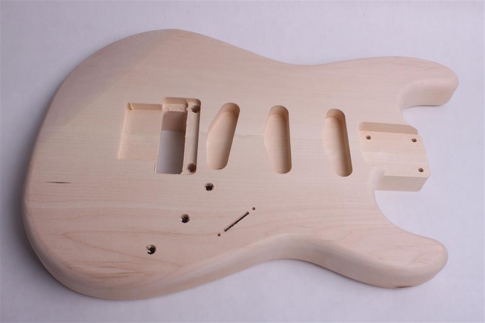 2 Piece Ultralight Basswood Strat Guitar Body Unfinished CLR-ST18