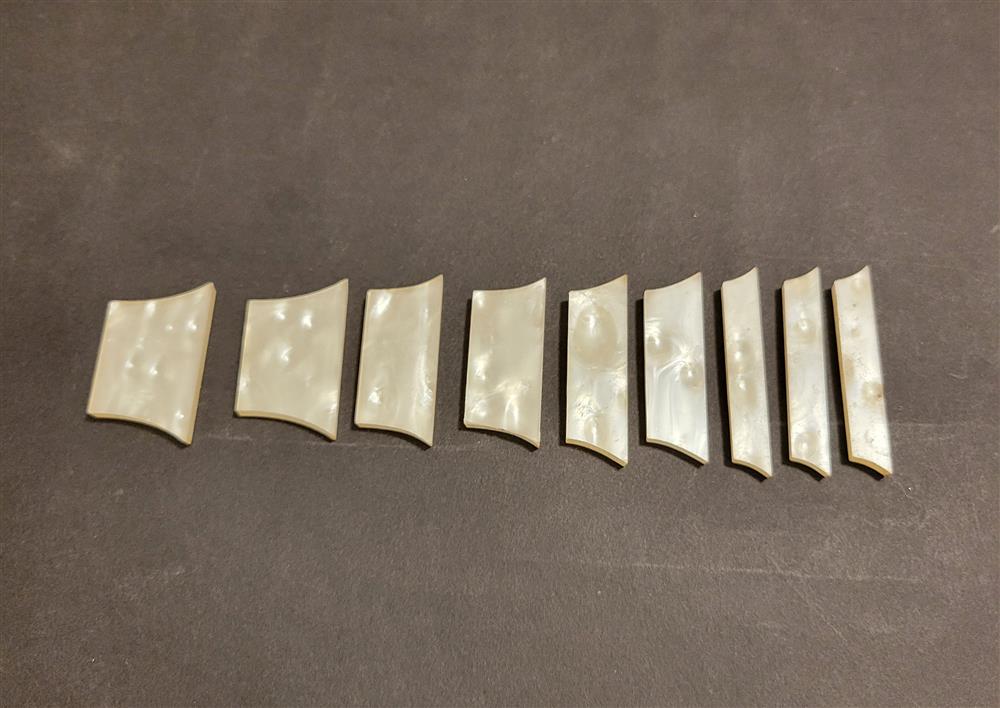 Pearloid Trapezoid Inlays BYO-I-Pearloid-T