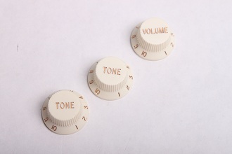 Cream Strat Knobs BYO-ST-Cream