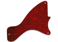 Les Paul Junior Style Guitar Pickguard - 4 Ply Red Tortoise Shell