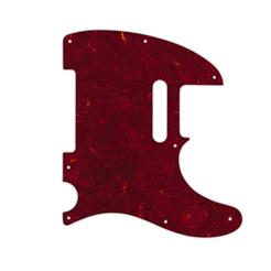 Tele Red Tortoise Pickguard BYO-T-PG-Red