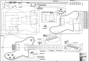 Full Scale Tele Deluxe BYOPLAN-TELE-DELUXE