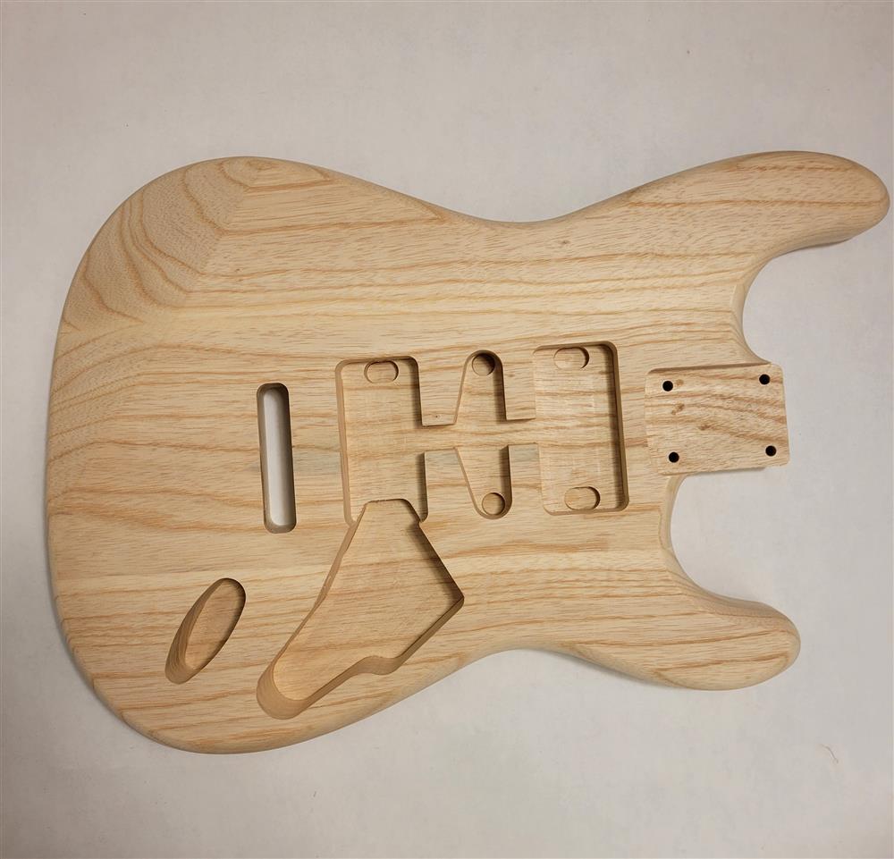 ST Style Body 3 piece Swamp Ash Guitar bodies and kits from BYOGuitar