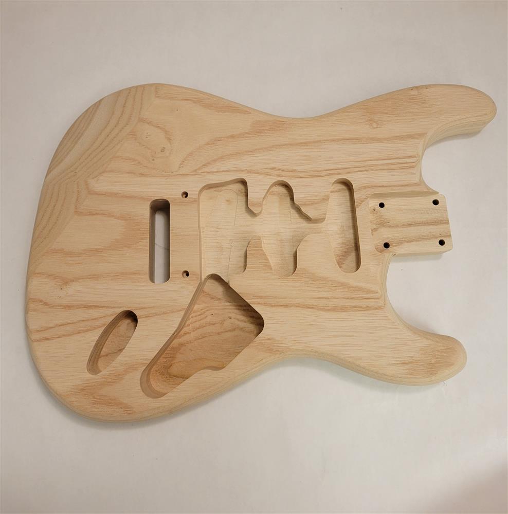 BYO Custom Shop 2-Piece Swamp Ash FrankenStrat Unfinished CLR-FR0011