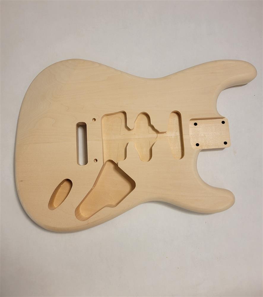 BYO Custom Shop 2-Piece Basswood FrankenStrat Unfinished RTS-FR0012