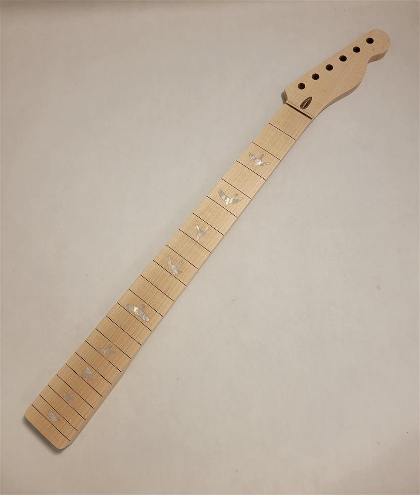 T Style Neck with Bird Inlays RTS-T-birds1