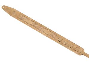 STEPH® SUEDE TOP TAN HANDMADE STRAP BS-319 TAN
