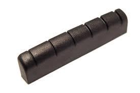 GraphTech Black TUSQ™ 1/4" LP Style Slotted Nut LT-6060