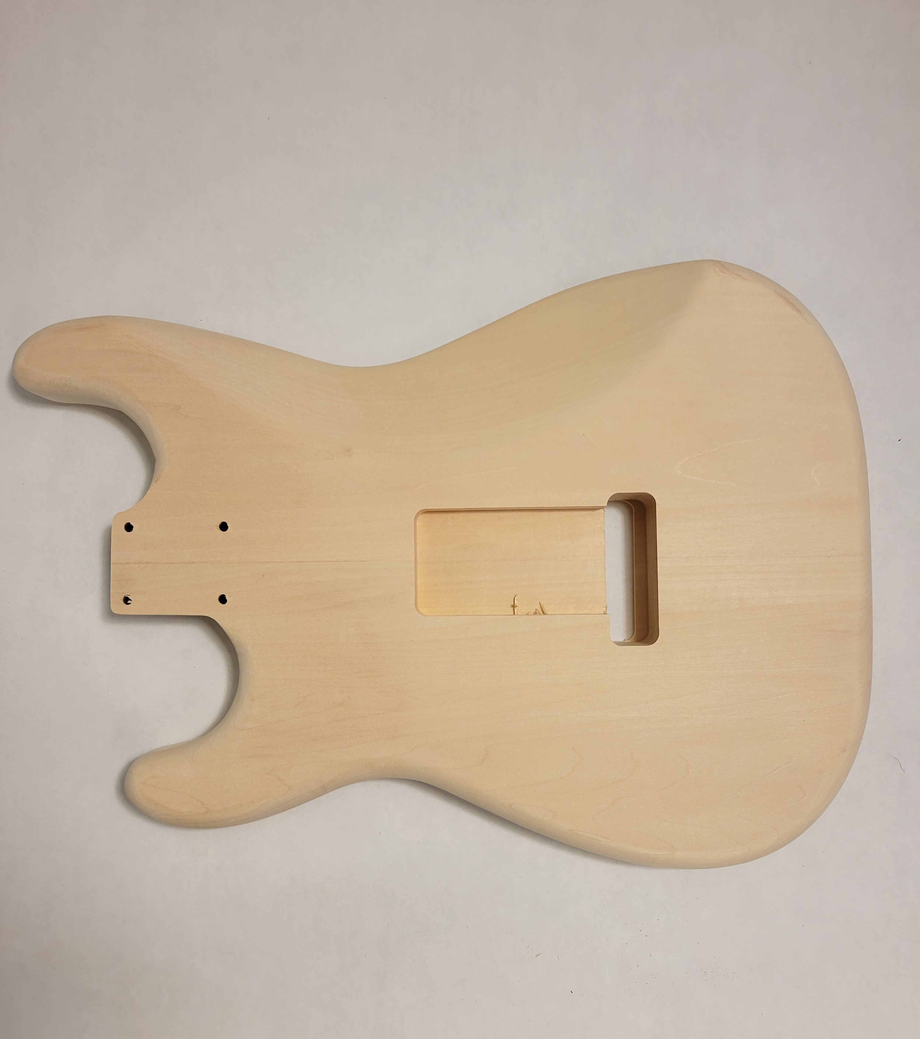 BYO Custom Shop 2Piece Basswood FrankenStrat Unfinished Guitar